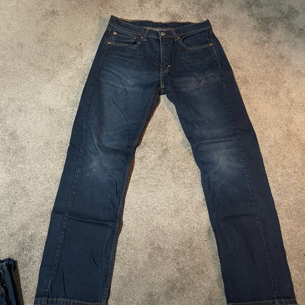 Men’s Levi's Dark Blue Straight Jeans